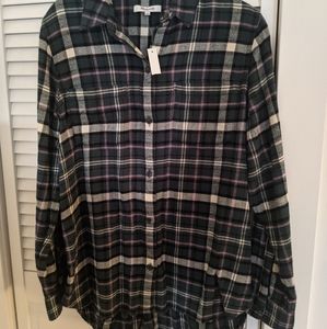 Madewell NWT Flannel Shirt - Size Medium